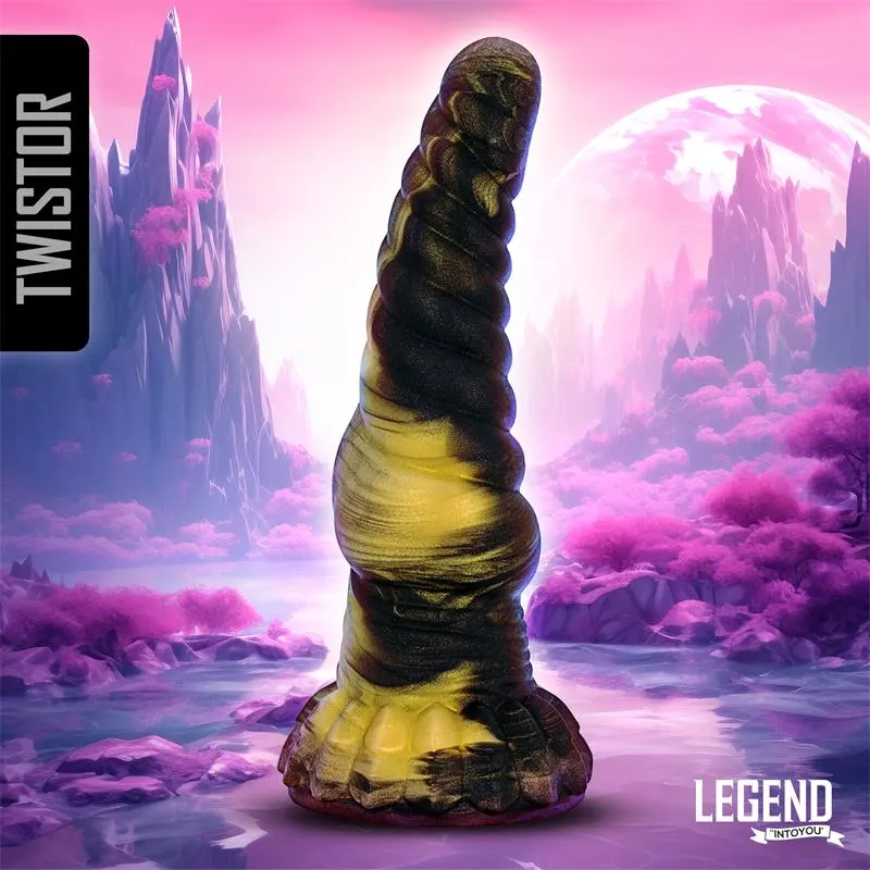 Twistor Dildo Silicona Líquida 17,6 cm · LEGEND · Dildos