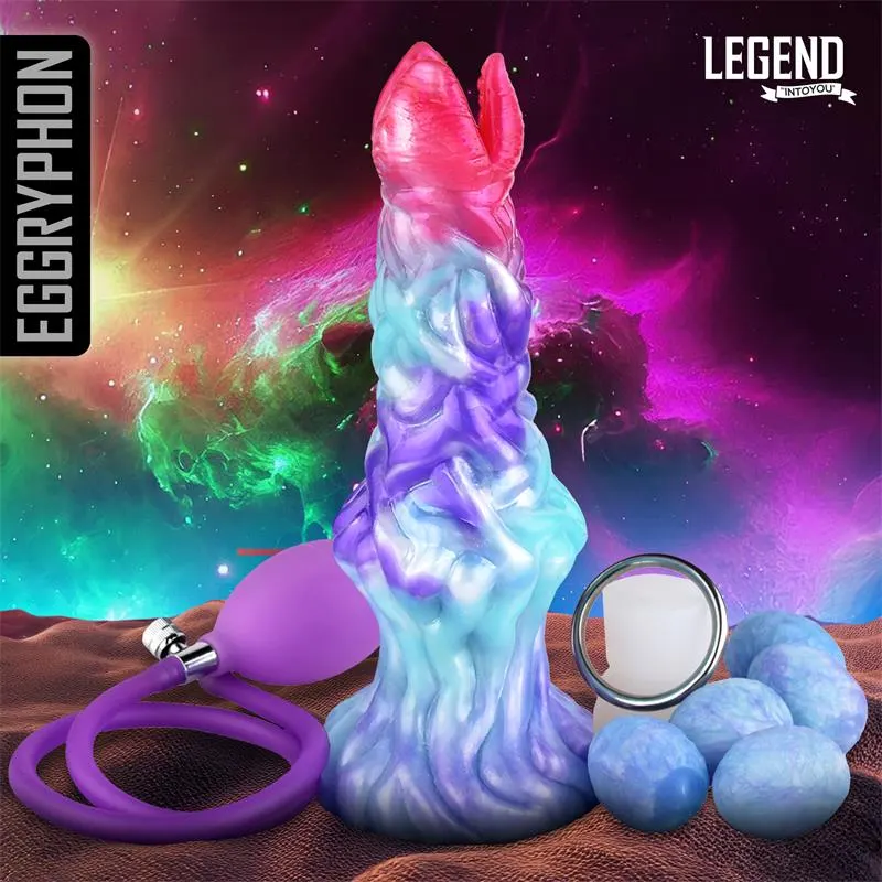 Eggryphon Dildo Ovipositor Silicona Líquida 20 cm · LEGEND · Dildos