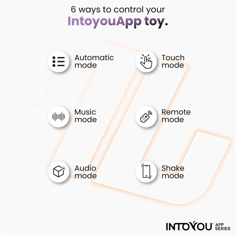 Logan Huevo Vibrador con APP Silicona Unibody Naranja · INTOYOU APP SERIES · Huevos y Balas Vibradoras — photo 7