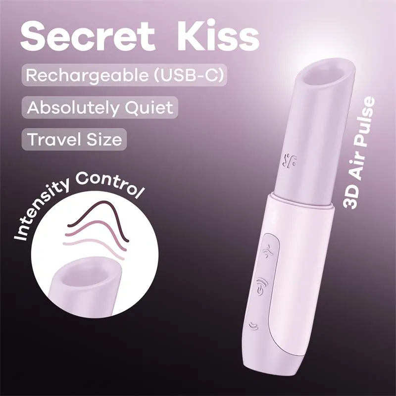 Secret Kiss Air Pulse Vibrator · SATISFYER · Estimuladores de Clítoris