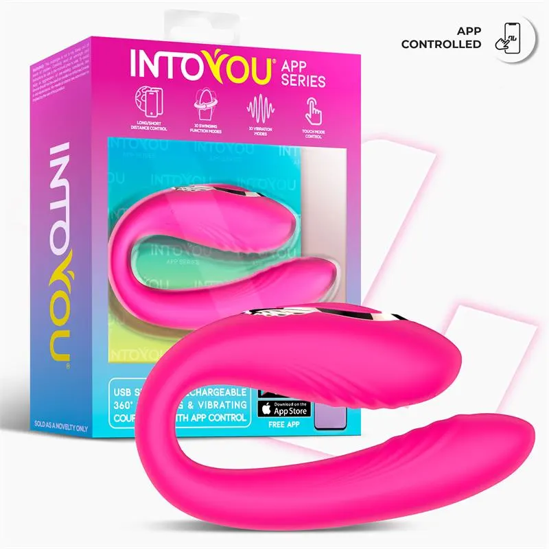 Couty Juguete para Parejas con Oscilación 360º con APP · INTOYOU APP SERIES · Estimuladores de Clítoris — Foto 2