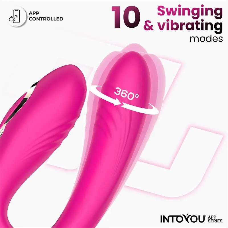 Couty Juguete para Parejas con Oscilación 360º con APP · INTOYOU APP SERIES · Estimuladores de Clítoris — Foto 5