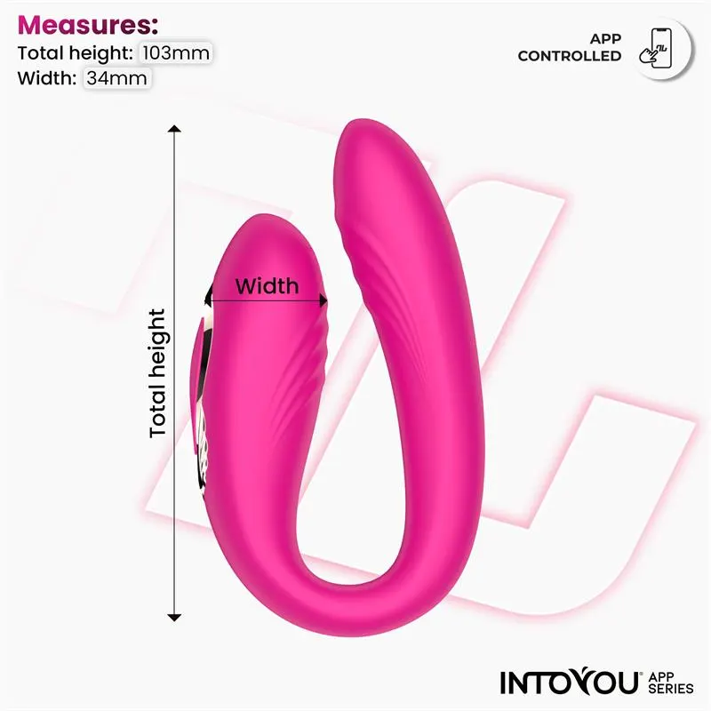 Couty Juguete para Parejas con Oscilación 360º con APP · INTOYOU APP SERIES · Estimuladores de Clítoris — Foto 9