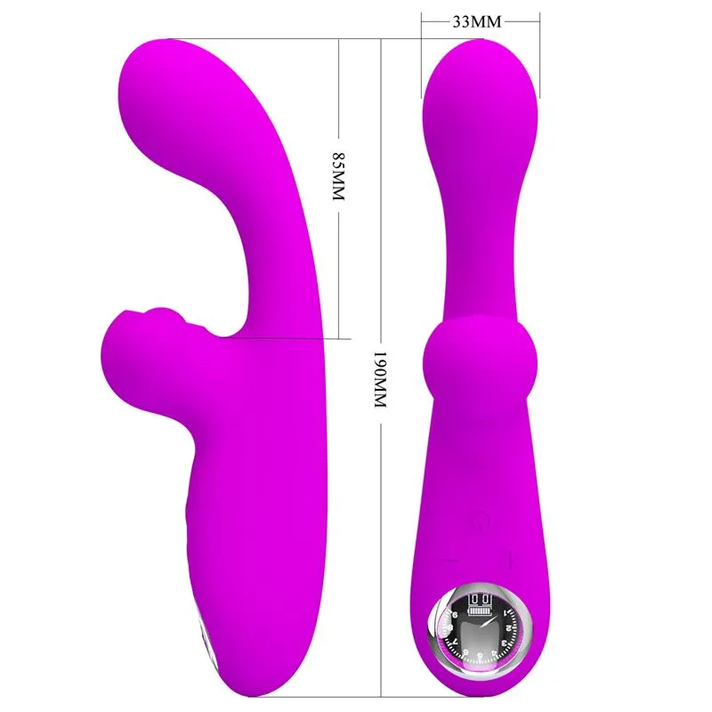 Skylar Conejito Vibrador y Thumping Fucsia · PRETTYLOVE · Vibradores — Foto 11