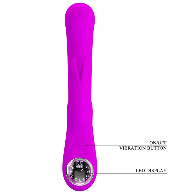 Skylar Conejito Vibrador y Thumping Fucsia · PRETTYLOVE · Vibradores — Foto 9