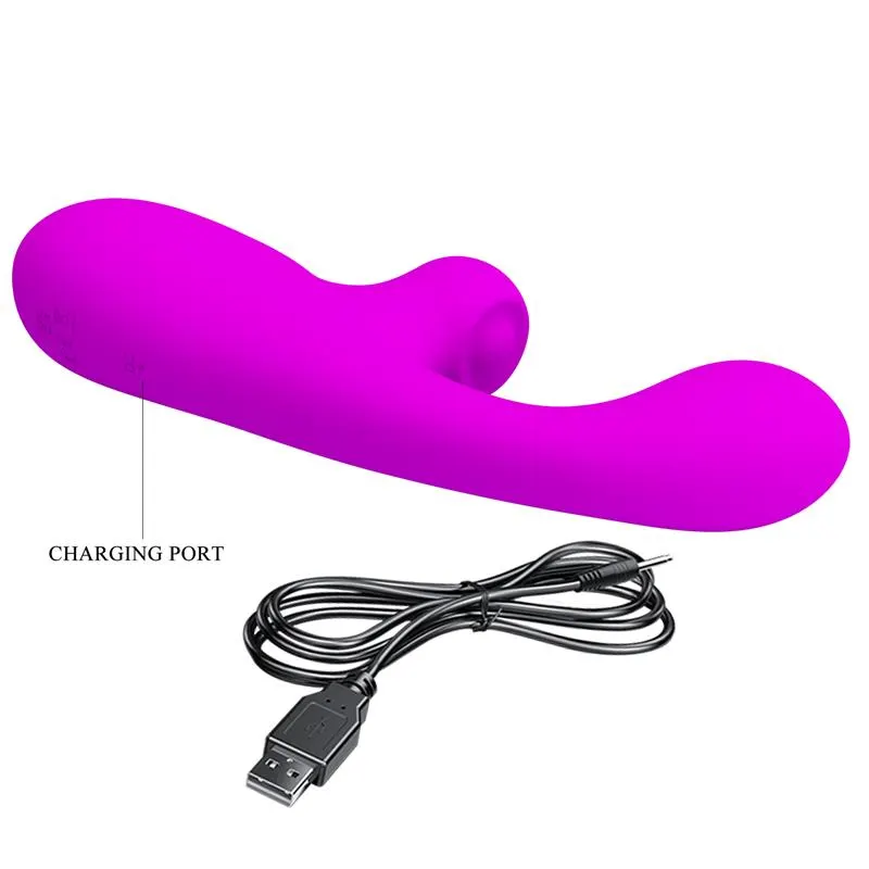 Skylar Conejito Vibrador y Thumping Fucsia · PRETTYLOVE · Vibradores — Foto 10