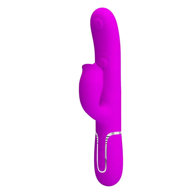 Gigi Vibrador con Licking y Thumping Fucsia · PRETTYLOVE · Vibradores — Foto 2