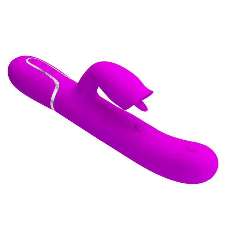 Gigi Vibrador con Licking y Thumping Fucsia · PRETTYLOVE · Vibradores — Foto 4