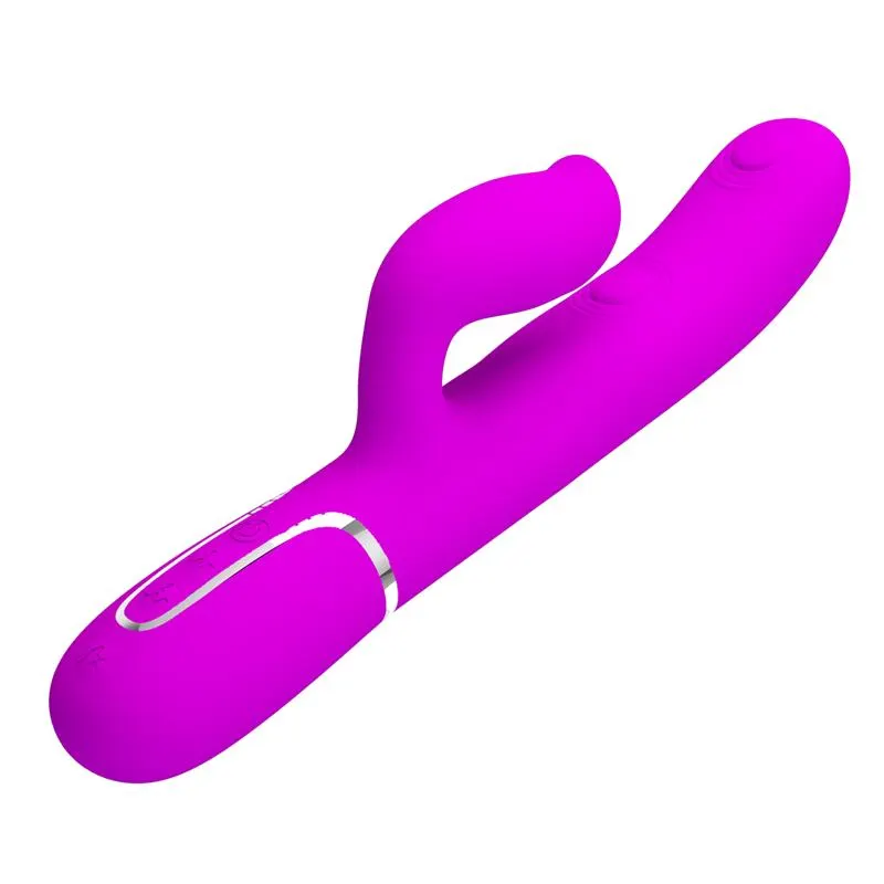 Gigi Vibrador con Licking y Thumping Fucsia · PRETTYLOVE · Vibradores — Foto 5