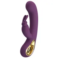 Liam Vibrador Punto G Silicona  con APP Morado · PRETTYLOVE · Vibradores