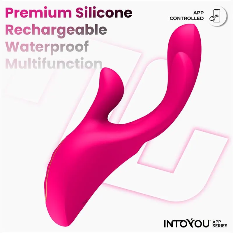 Derek Vibrador con Movimiento Finger 3 Motores y APP · INTOYOU APP SERIES · Vibradores — Foto 5