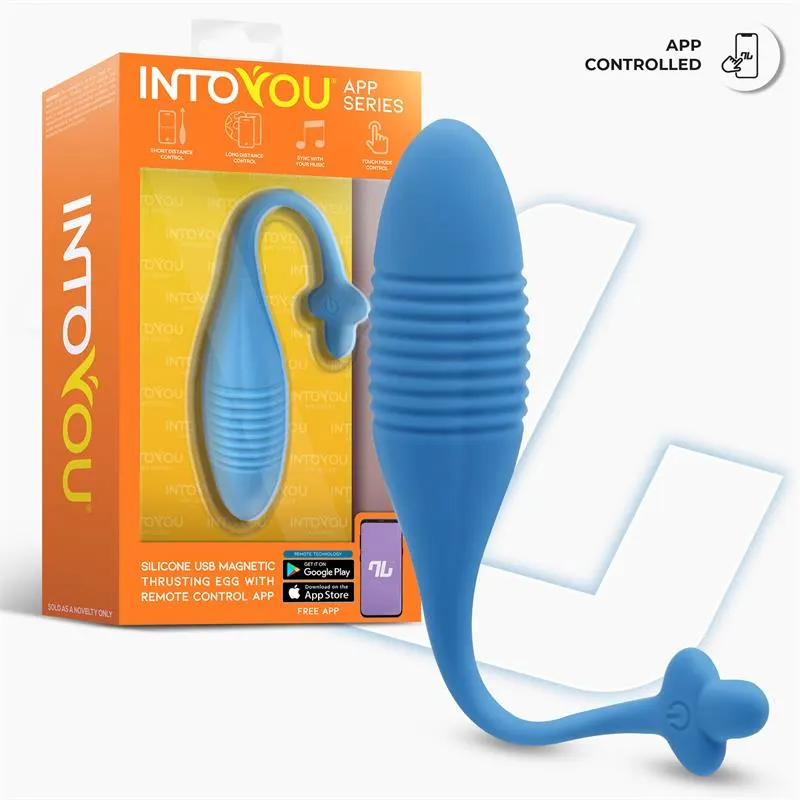 Huevo con Up and Down (Thrusting) y APP USB · INTOYOU APP SERIES · Huevos y Balas Vibradoras — photo 2