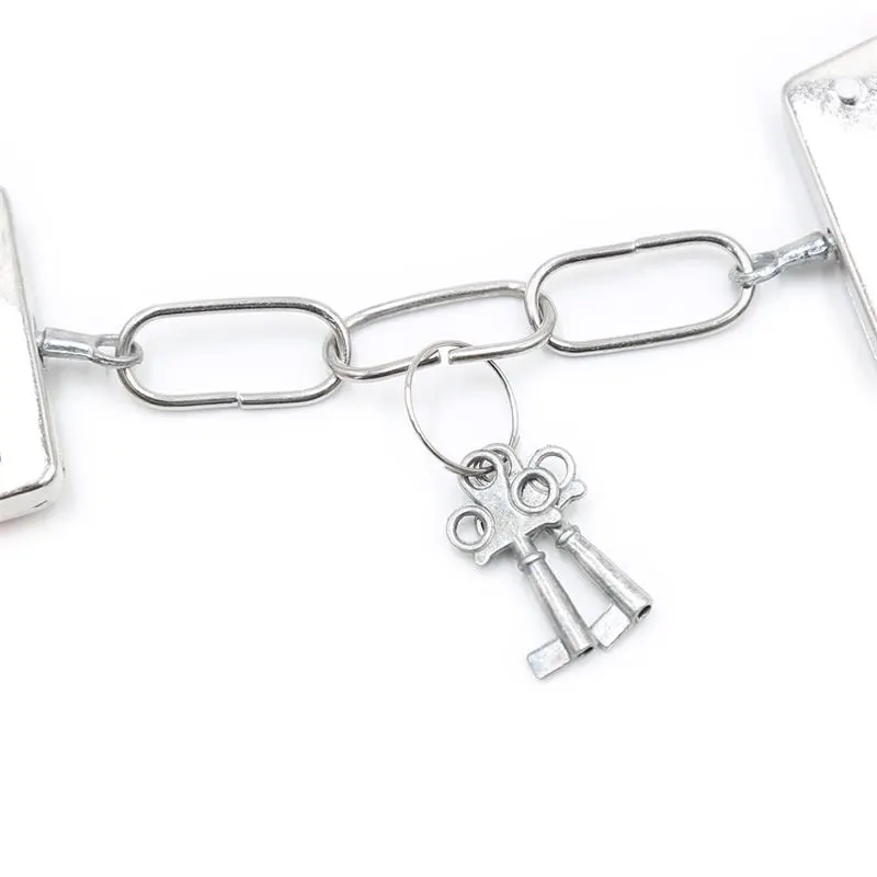 Esposas de Metal para Muñecas con Pelo Rosa · INTOYOU BDSM LINE · Esposas y Ataduras — photo 7