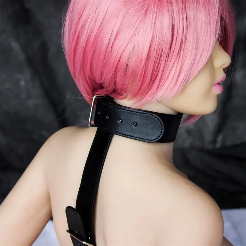 Collar con Restricciones Ajustable Negro · LATETOBED BDSM LINE · Esposas y Ataduras — Foto 4
