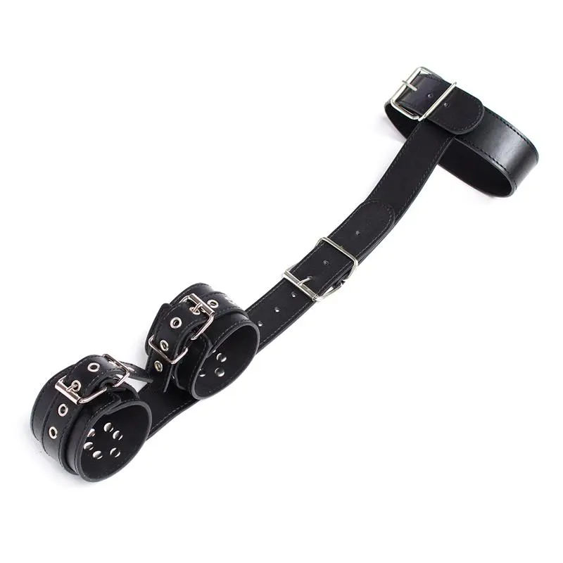 Collar con Restricciones Ajustable Negro · LATETOBED BDSM LINE · Esposas y Ataduras