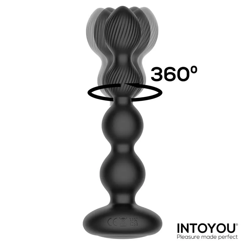 Mouve Plug Anal con Waving y Vibración con Control Remoto 2 Motores · INTOYOU · Anal — photo 2