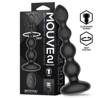 Mouve Plug Anal con Waving y Vibración con Control Remoto 2 Motores · INTOYOU · Anal