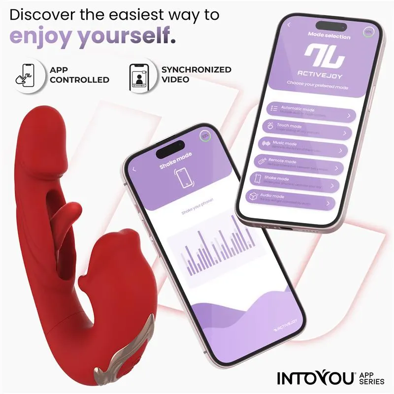 Mouty Vibrador Función Mordisqueo y Flipping con App · INTOYOU APP SERIES · Vibradores — foto 6