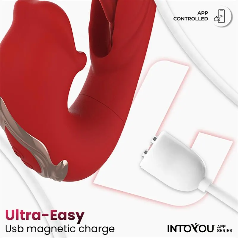 Mouty Vibrador Función Mordisqueo y Flipping con App · INTOYOU APP SERIES · Vibradores — foto 8