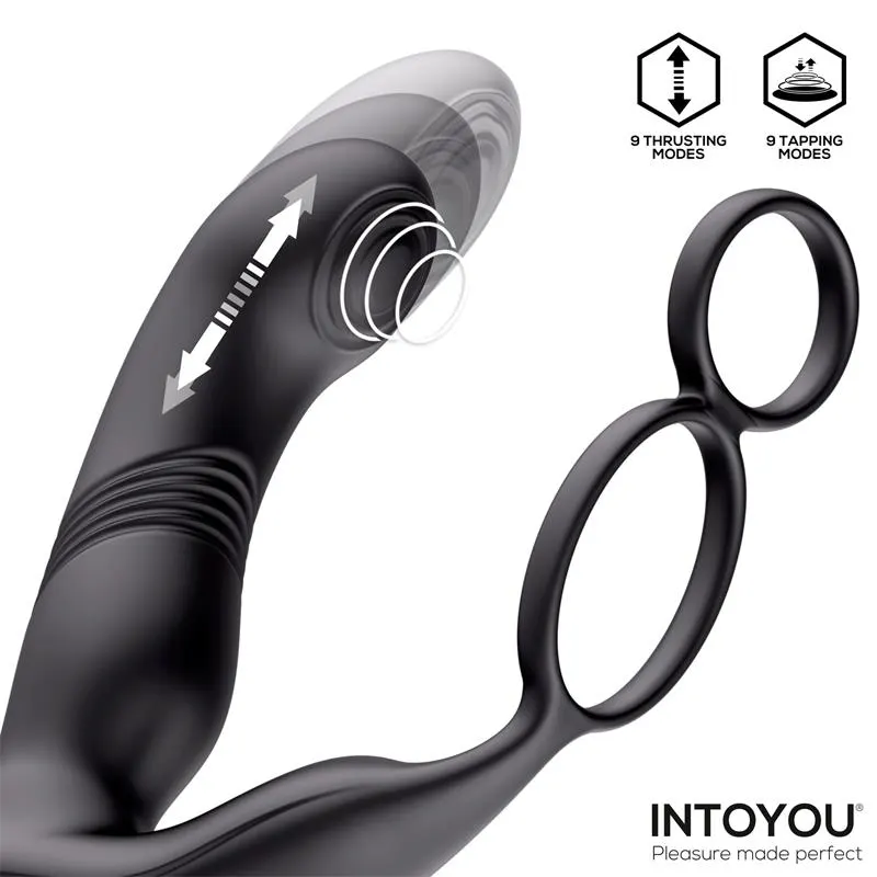 Astex Masajeador Prostático con Thrusting y Tapping · INTOYOU · Anal — photo 3