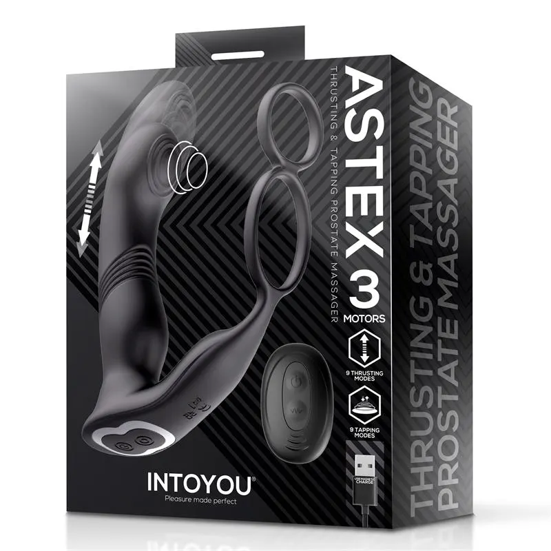 Astex Masajeador Prostático con Thrusting y Tapping · INTOYOU · Anal — photo 8