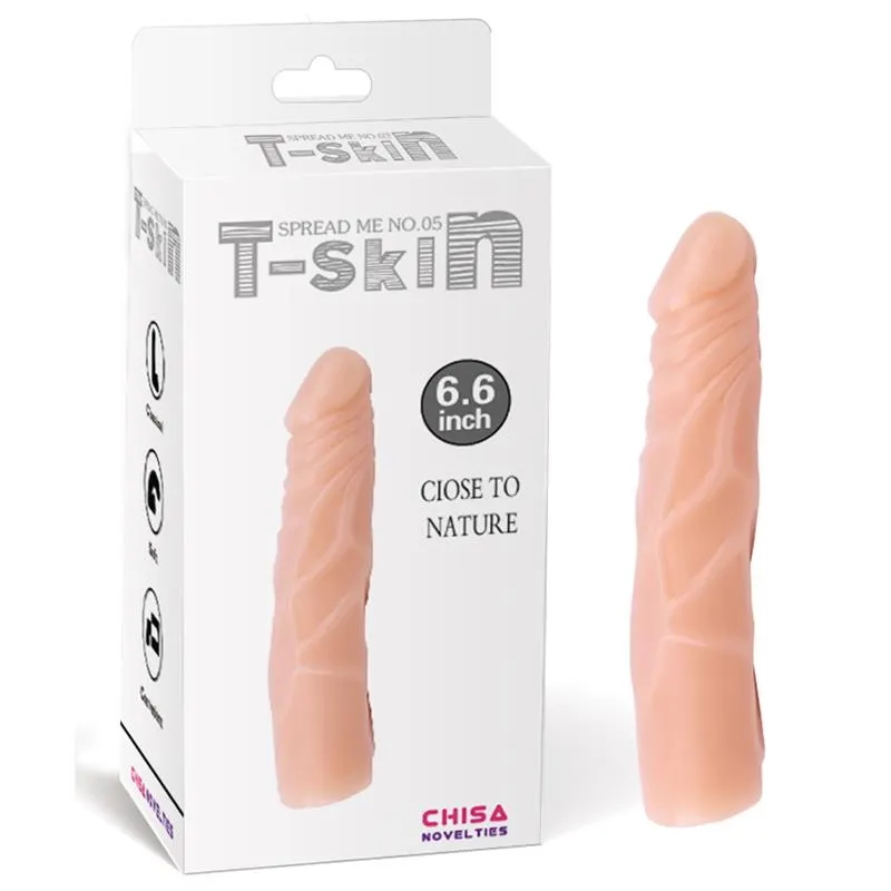 Dildo Spread Me No.5 T-Skin 6.7 Natural · CHISA · Dildos