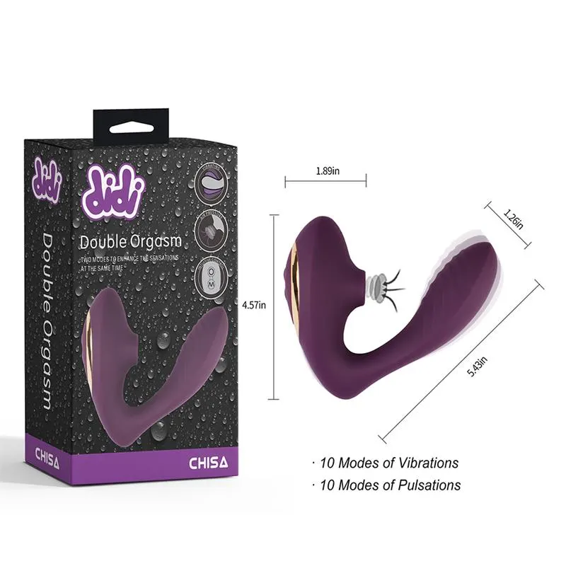 Double Orgasm Succionador de Clítoris · CHISA · Estimuladores de Clítoris — Foto 6