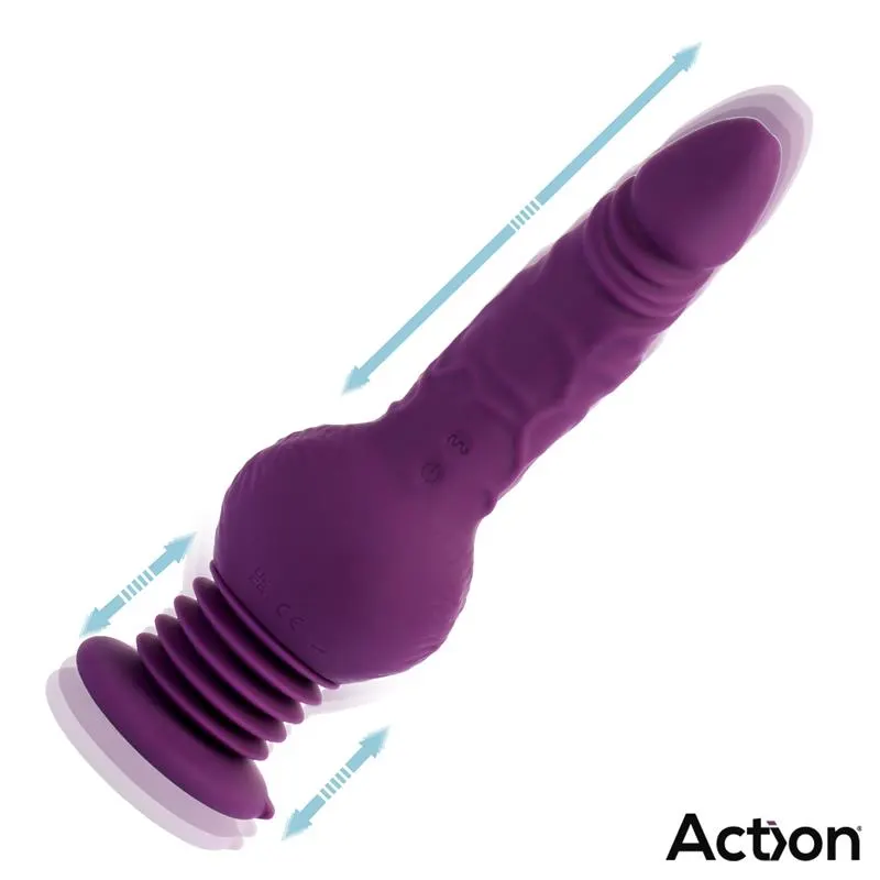 Booster Vibrador con Thrusting Ultra Jet Thruster con Potente Ventosa · ACTION · Vibradores — Foto 3