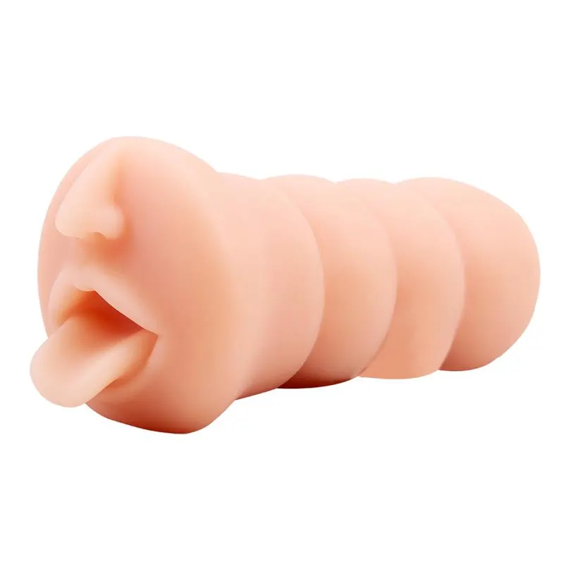 Masturbador Abby Sensual T-Skin 15 cm Natural · CHISA · Masturbadores Él — Foto 6
