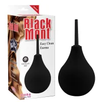 Ducha Anal Easy Clean 17 cm Negro · CHISA · Cuidado Íntimo y Masaje
