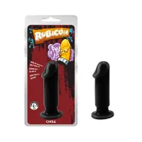 Plug Anal Evil Talla M 12.5 x 3.7 cm Negro · CHISA · Anal