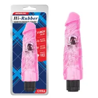 Vibrador Hi-Rubber 9 Rosa · CHISA · Vibradores