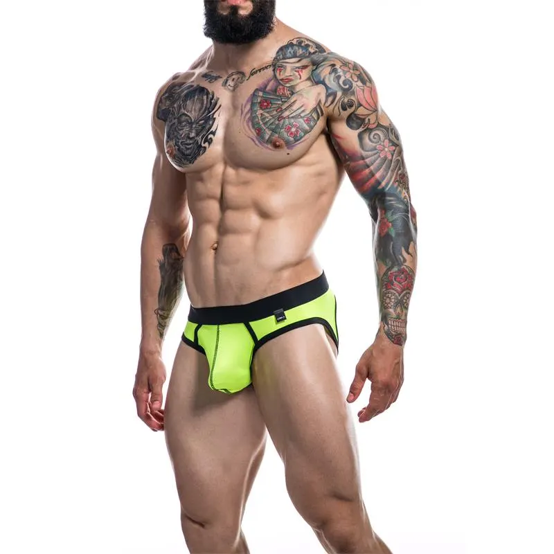 Jockair Provocative Neon Lime · S · CUT4MEN · Tangas y Braguitas