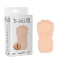 Masturbador Ashly Chubby Vagina T-Skin 13.3 cm Natural · CHISA · Masturbadores Él