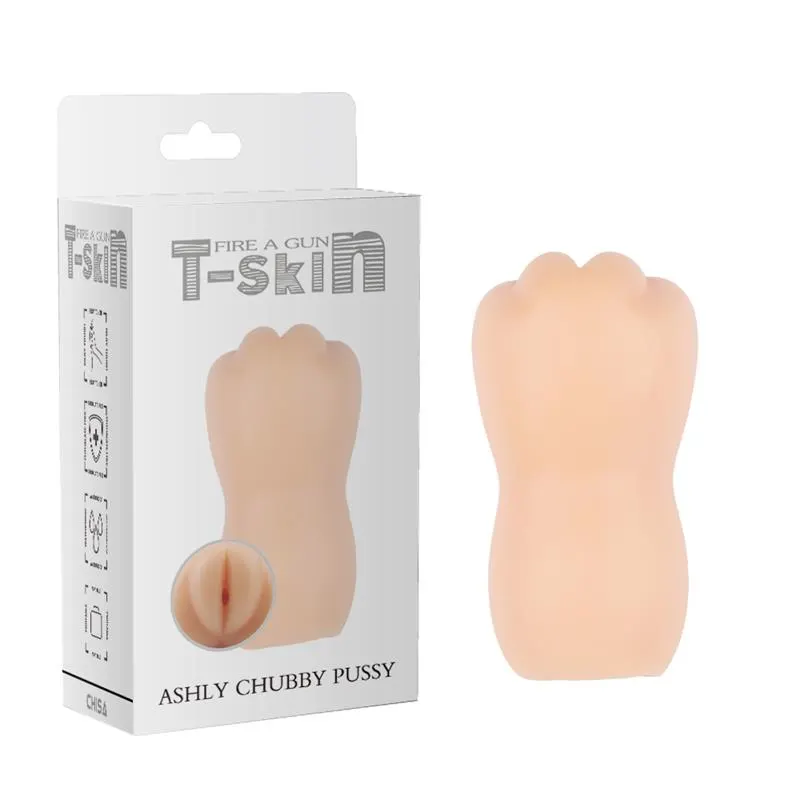 Masturbador Ashly Chubby Vagina T-Skin 13.3 cm Natural · CHISA · Masturbadores Él