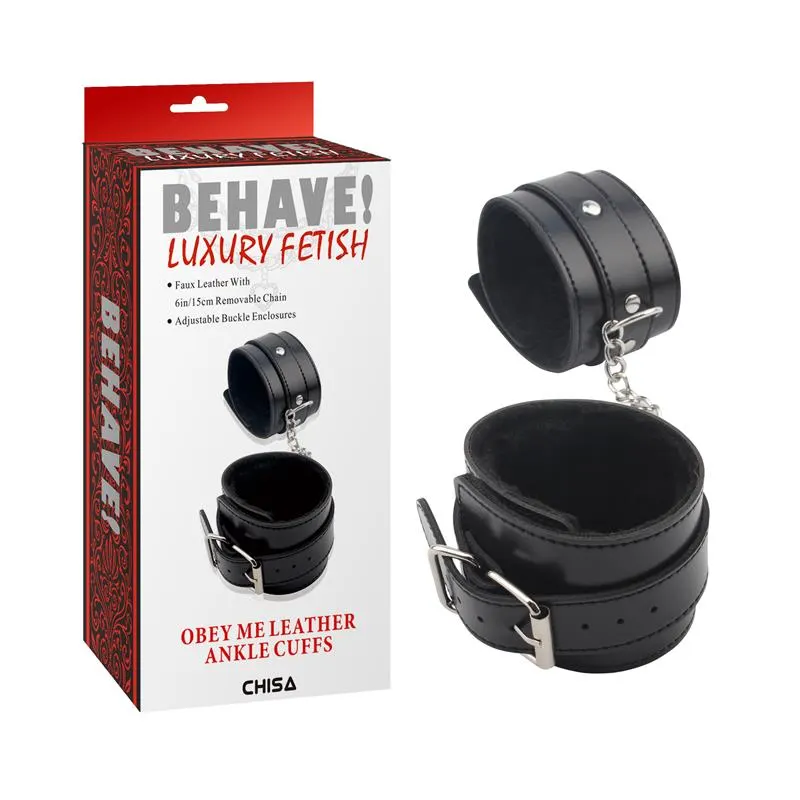 Esposas para Tobillos Obey Me 36 cm · CHISA · Esposas y Ataduras — Foto 2