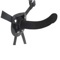 Arnés con Dildo Bend Over Nivel Medio Silicona · CHISA · Dildos