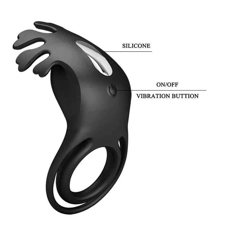 Ruben Anillo para el Pene con Vibración USB · PRETTYLOVE · Anillos para el Pene — photo 7