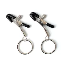 Pinzas para Pezones con Aro Metal · LATETOBED BDSM LINE · Pinzas y Pezoneras
