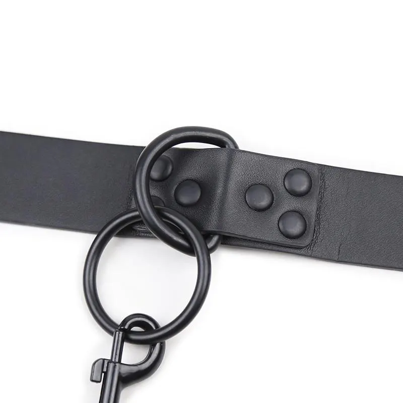 Collar con Correa Negro · LATETOBED BDSM LINE · Accesorios BDSM y Fetish — photo 4