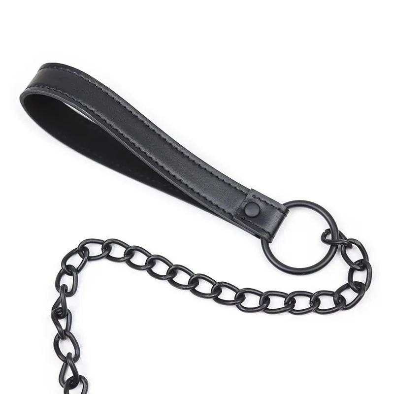Collar con Correa Negro · LATETOBED BDSM LINE · Accesorios BDSM y Fetish — photo 6