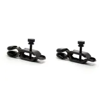 Pinzas para Pezones Ajustables Metal Negras · LATETOBED BDSM LINE · Pinzas y Pezoneras