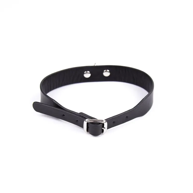 Collar Ajustable 43 cm Negro · LATETOBED BDSM LINE · Accesorios BDSM y Fetish — Foto 2