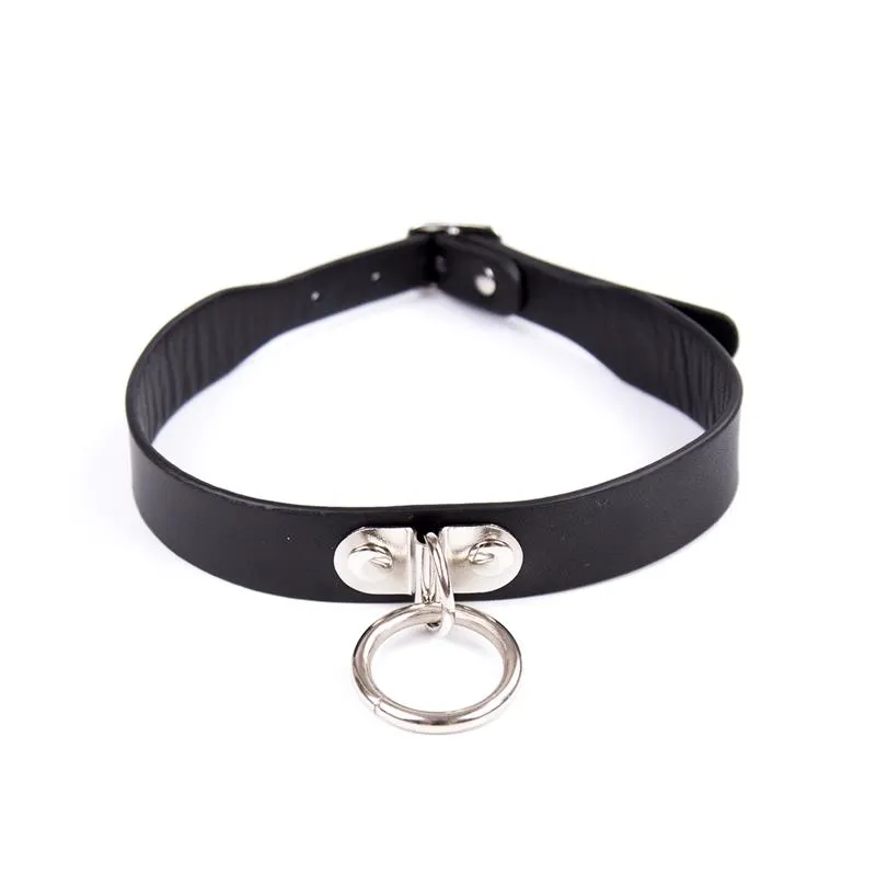 Collar Ajustable 43 cm Negro · LATETOBED BDSM LINE · Accesorios BDSM y Fetish