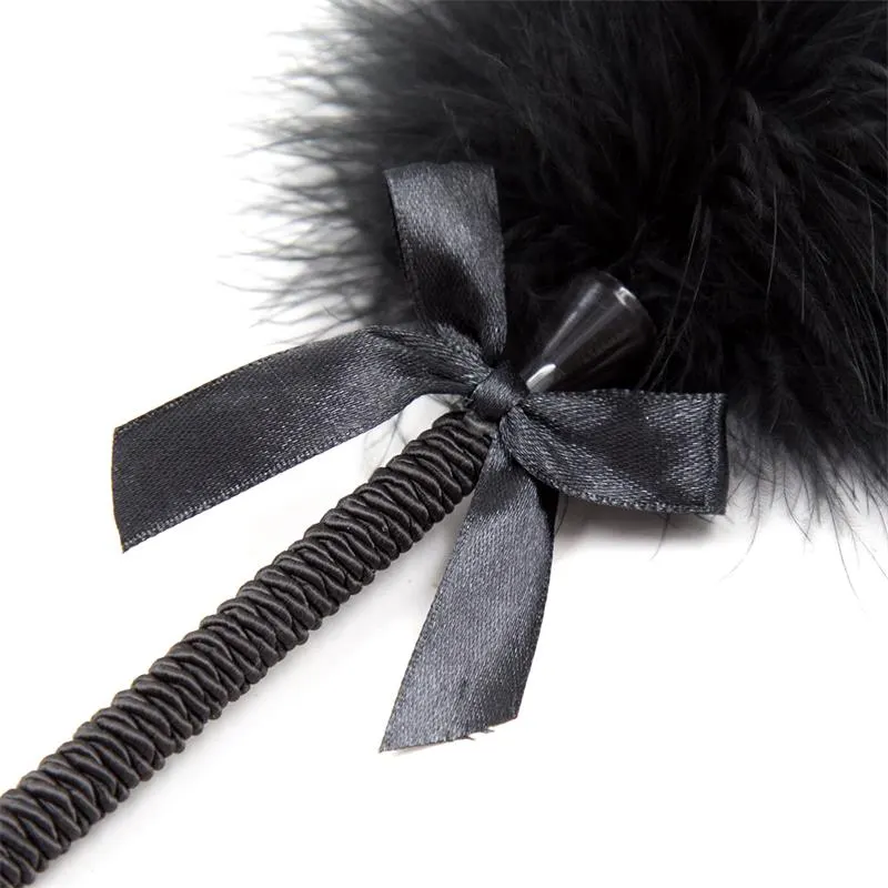 Plumero con Lazo 25 cm Negro · LATETOBED BDSM LINE · Accesorios y Sets — Foto 2