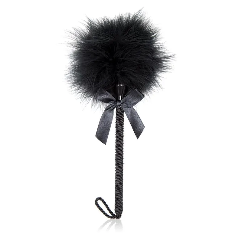Plumero con Lazo 25 cm Negro · LATETOBED BDSM LINE · Accesorios y Sets