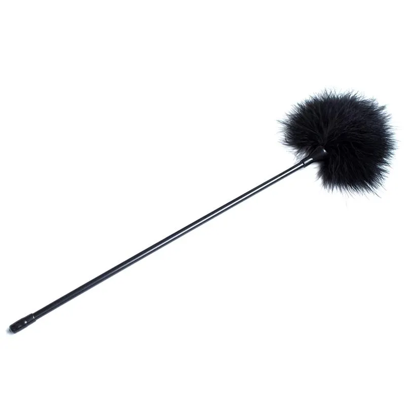 Plumas Estimuladoras 40 cm Negro · LATETOBED BDSM LINE · Accesorios y Sets