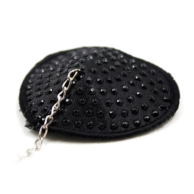 Pezoneras con Cadena de Metal Negro · LATETOBED BDSM LINE · Pinzas y Pezoneras — photo 4