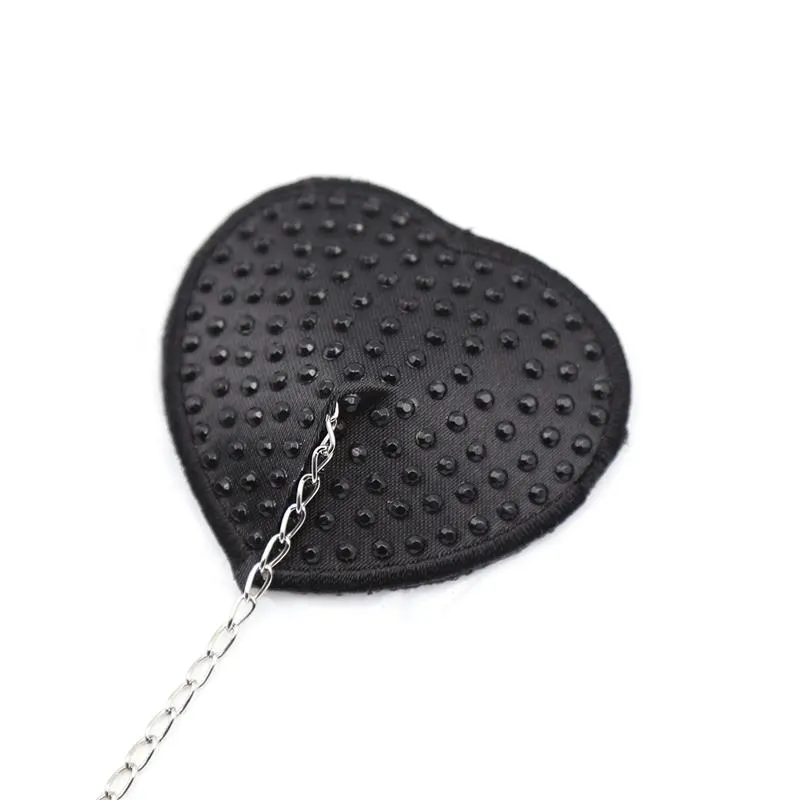 Pezoneras con Cadena de Metal Negro · LATETOBED BDSM LINE · Pinzas y Pezoneras — photo 5