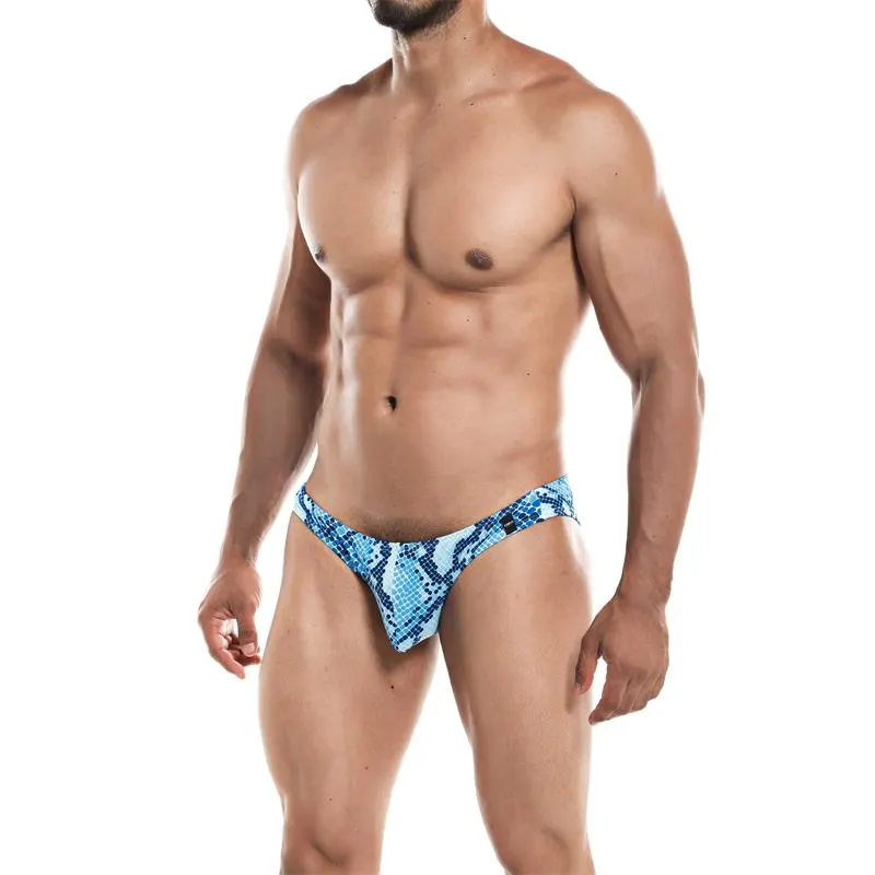 Slip Bikini Corte Bajo Provocative Estampado Serpiente · CUT4MEN · Tangas y Braguitas